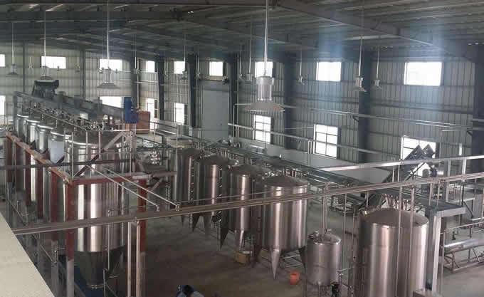 酵素粉劑、含片與液體生產(chǎn)線實例